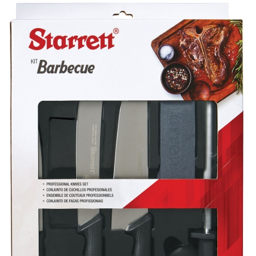 Picture of BKK-6B BARBECUE KNIFE SET BLK