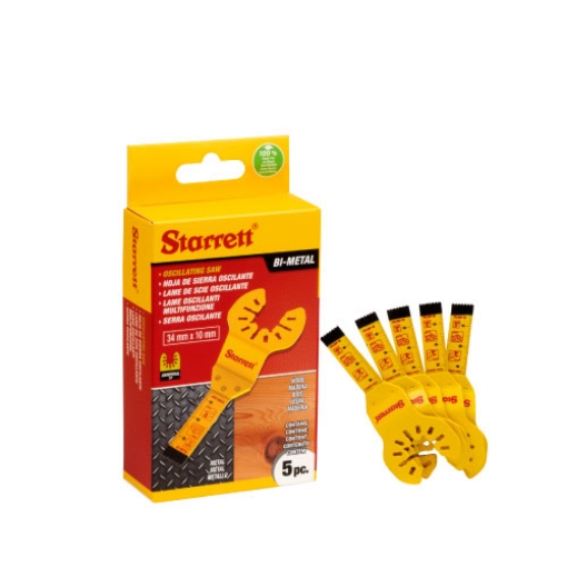 Picture of BI-METAL MULTI SAW BLADE 10X34MM 5PK