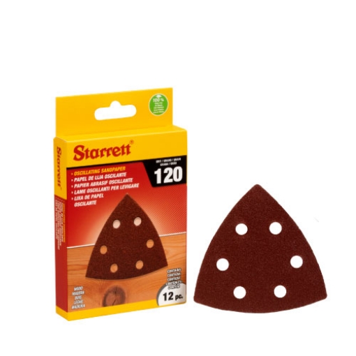 Picture of SANDING SHEET SET 93MM; GRAIN 120 WITH 12PC