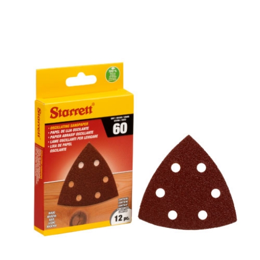 Picture of SANDING SHEET SET 93MM ; GRAIN 60 WITH 12PC